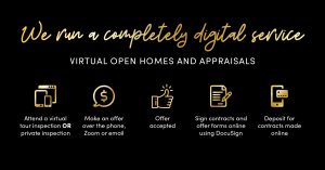 Virtual open homes and appraisals